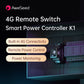 AweSeed K1 4G Smart Remote Power Switch – Industrial Grade Circuit Breaker with Real-Time Power Monitoring, App Control, & Scheduled Timer, No WiFi Needed for Off-Grid/Outdoor/Agri-Tech