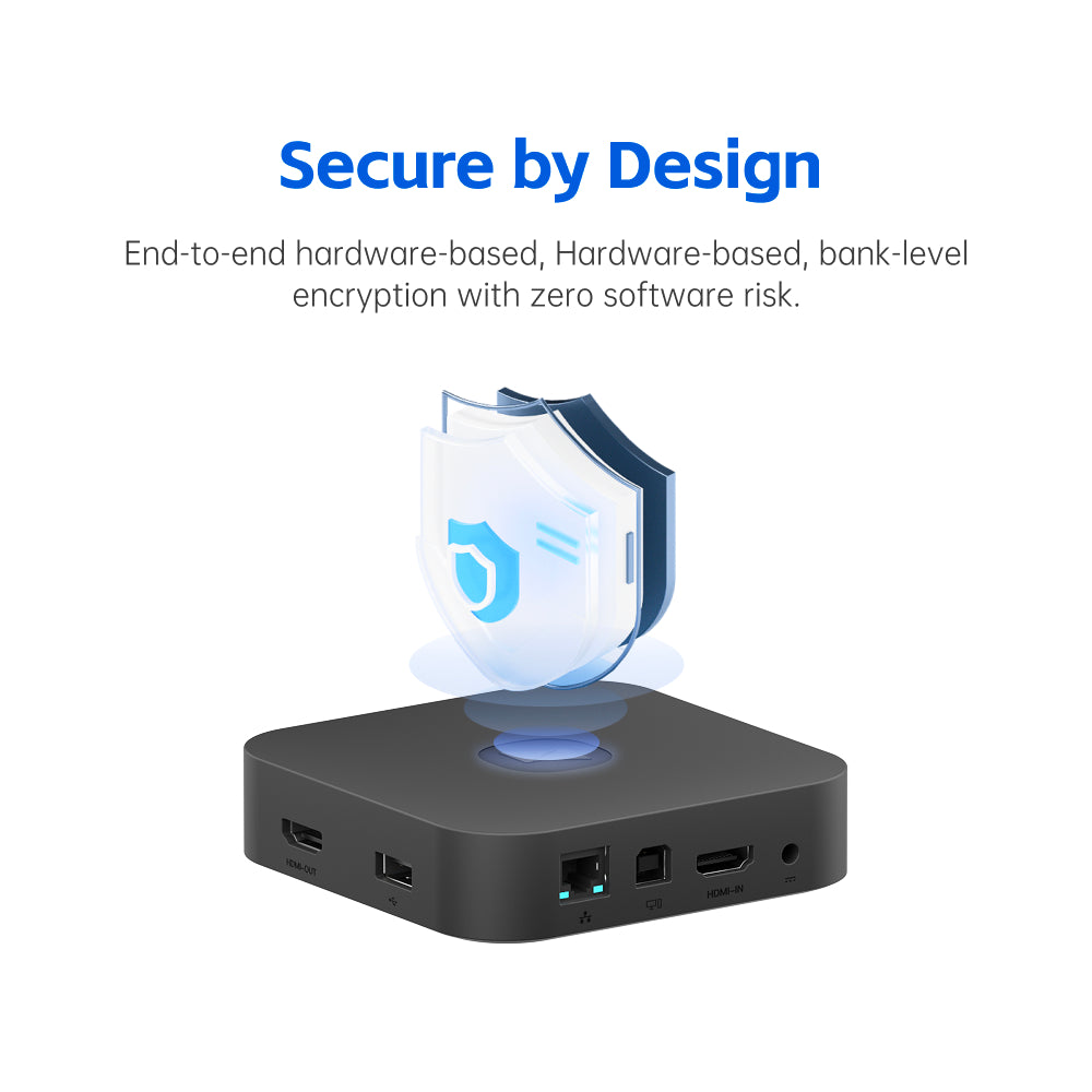 AweSun Smart IPKVM A2 Switch Remote Control 4K/8K USB3.0 PoE EDID RTC Dual PCs Monitors Over-IP IoT Industrial Server Stock