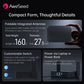 AweSeed X1 Pro High-Performance Travel Router – Dual-Band Gigabit WiFi 6 SD-WAN Gateway, 3000Mbps Ultra-Fast Wireless Speed, Secure Site-to-Site VPN Networking for Remote Business & Power Users
