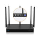AweSeed X5 Pro Enterprise Industrial Router Wi-Fi 6 AX3000 Dual WAN Gigabit 5 External Antennas 5G SIM Card Cloud Management