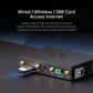 AweSeed R300S Industrial M2M 4G LTE Router 4 Antennas SIM Slot SD-WAN Wired Wireless Multi-Port Rail-Mounted CPE for Train IoT