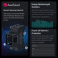 AweSeed K1 4G Smart Remote Power Switch – Industrial Grade Circuit Breaker with Real-Time Power Monitoring, App Control, & Scheduled Timer, No WiFi Needed for Off-Grid/Outdoor/Agri-Tech