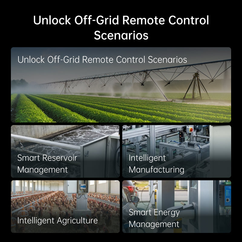AweSeed K1 4G Smart Remote Power Switch – Industrial Grade Circuit Breaker with Real-Time Power Monitoring, App Control, & Scheduled Timer, No WiFi Needed for Off-Grid/Outdoor/Agri-Tech